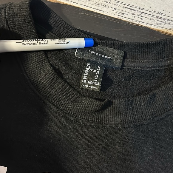 Size M Chemistry NASA crewneck sweatshirt- black - Picture 4 of 7